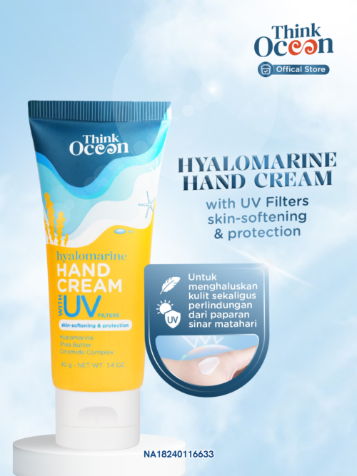 Think Ocean Hyalomarine Hand Cream with Uv Filters