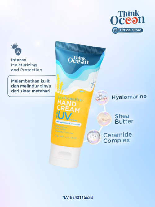 Alternative view of Think Ocean Hyalomarine Hand Cream with Uv Filters
