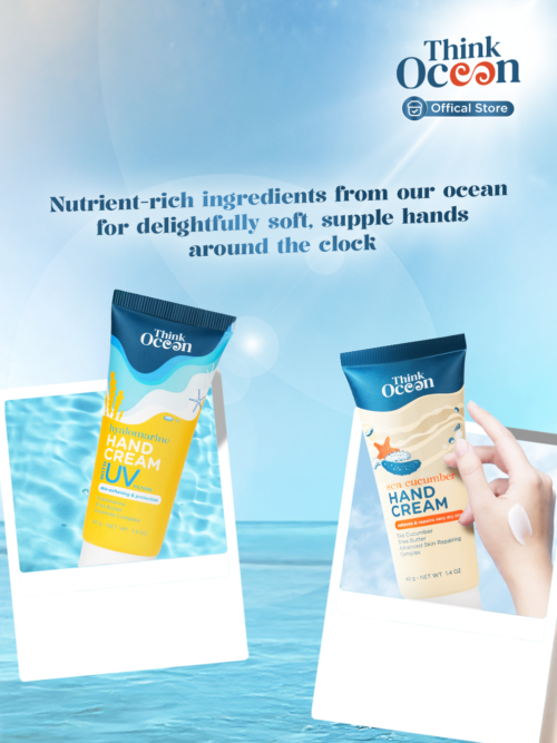 Alternative view of Think Ocean Hand Cream Sea Cucumber + Hyalomarine with Uv Filters
